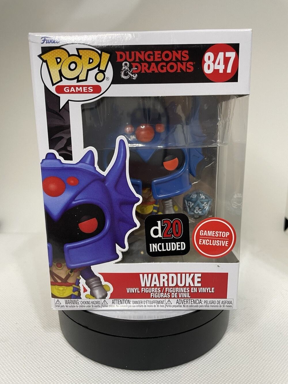 Funko Pop! Vinyl: Dungeons & Dragons - Warduke - GameStop (GS) (Exclusive) #847